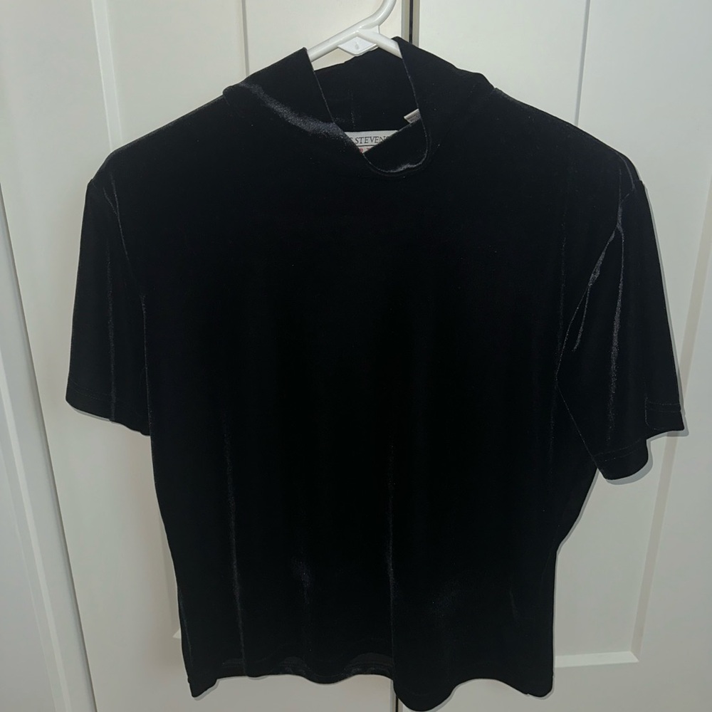 Vintage velvet top